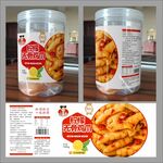 柠檬无骨鸡爪标签