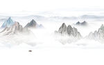 新中式山水画