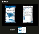 化肥包装效果图和平面图