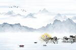新中式背景墙