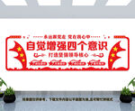 自觉增强四个意识