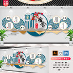 文明宿舍文化墙