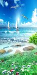 唯美简约沙滩玄关