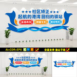 社区矫正文化墙