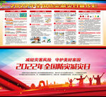 2022年全国防灾减灾日展板