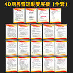 厨房 餐厅4D管理制度