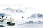 新中式背景墙