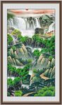 客厅山水画 