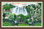 山水画 