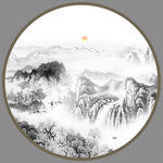 国画山水
