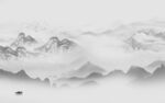 爆款背景中式山水 tif分层