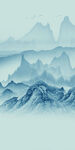 新款玄关风景山水 TIF分层