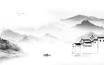 江南 电视背景山水 tif分层