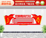 党的教育方针文化墙