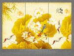 金色荷花