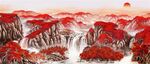 鸿运当头左右逢源流水生财聚宝盆