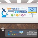生物实验室文化墙