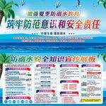 防溺水安全知识宣传展板