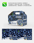 蓝莓手提包装礼盒