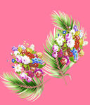 定位花