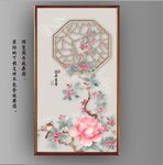 新中式花开富贵花鸟国画装饰画