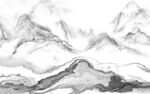 大理石中式客厅山水 TiF分层