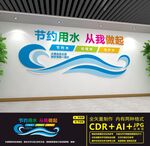 节约用水文化墙