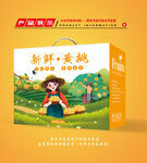 黄桃包装 黄桃礼盒