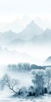 新中式山水最新玄关 TIf分层