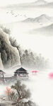 高档 玄关最新山水 Tif分层