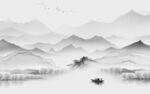 高大上山水新中式画 TiF分层