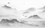 大气意境简约山水 TIf分层
