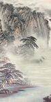 国画新山水玄关画 TiF分层