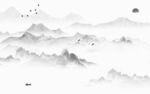 电视高档现代山水 Tif分层