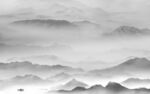 简约高档现代山水 Tif分层