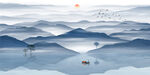 新中式山水画