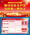 2022年安全月展板