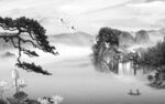 新上架中式最新山水 Tif分层