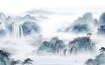 中式风景画新山水 TIf分层