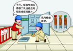 变电检修漫画