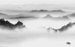 简约大气客厅山水 tiF分层