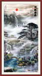 玄关山水画