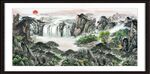 国画山水 