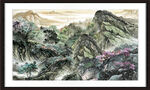 巨幅山水画