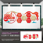 文明实践站展板