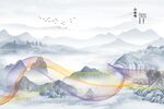 简约背景墙