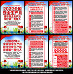 2022安全生产月展板