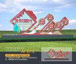 乡村振兴雕塑