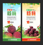 杨梅展架