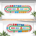 运动文化墙
